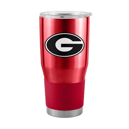 Logo Brands Georgia  Gameday 30 oz Stainless Tumbler 142-S30T-1